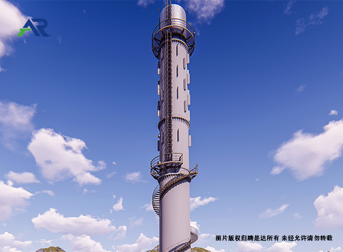 什么是自立式煙囪